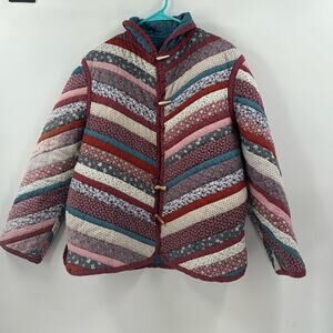 Vintage 70s handmade quilted jacket